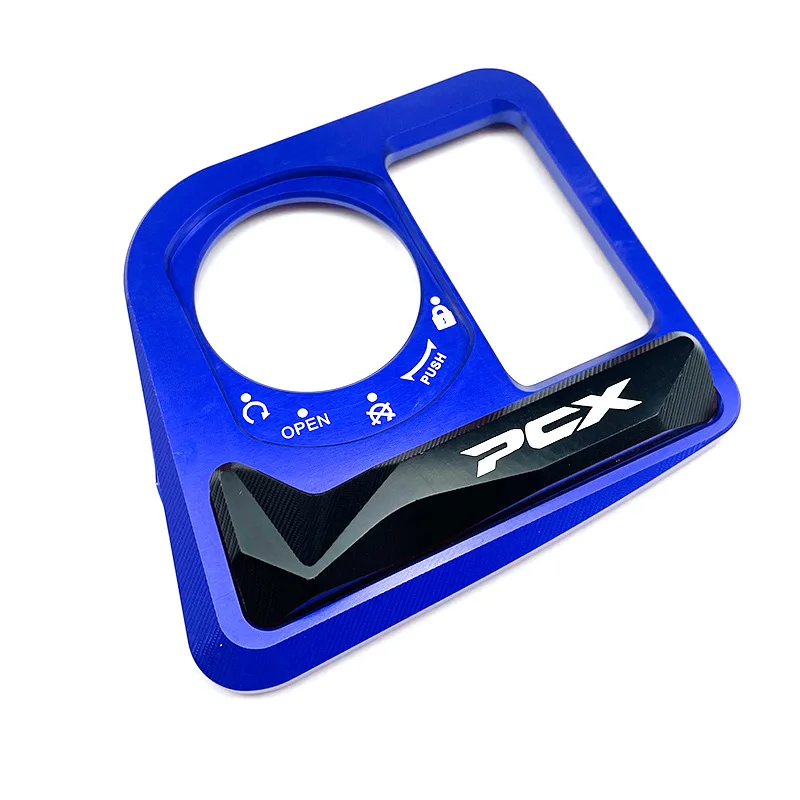 PCX オートバイアクセサリー点火スイッチカバー電気ドアロックボタンカバープロテクターホンダ PCX125 PCX160 pcx 125 160
