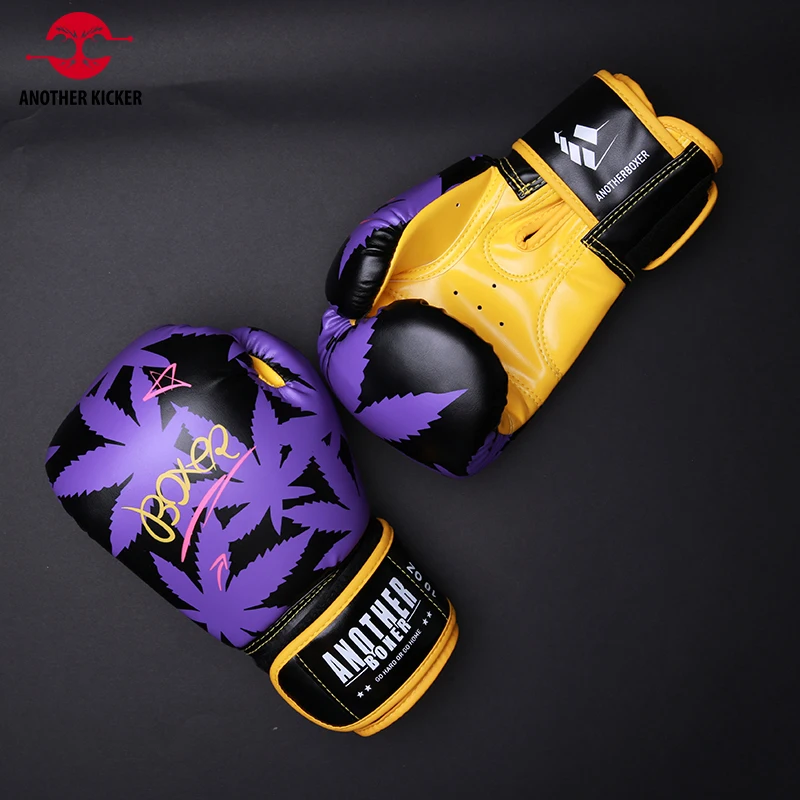 

Boxing Gloves PU Leather Muay Thai Gloves Men Women Kids Sparring Punching Gloves Karate Fight MMA Kickboxing Training Equipment