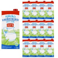 Zambrów milk UHT 3,2% 1 L x 12 pieces