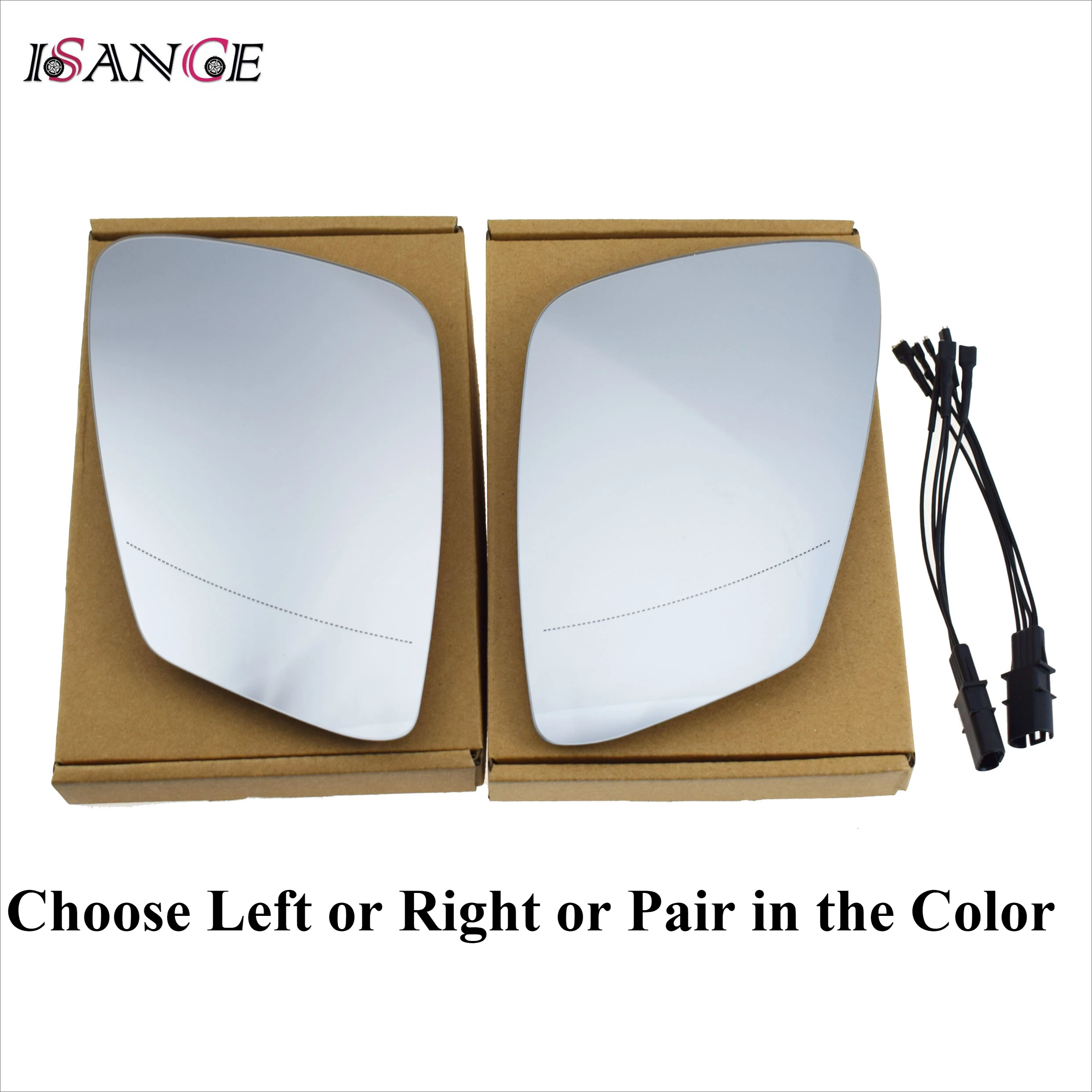 Wide Angle Heated Rearview Mirror Glass Left Right 51167186587