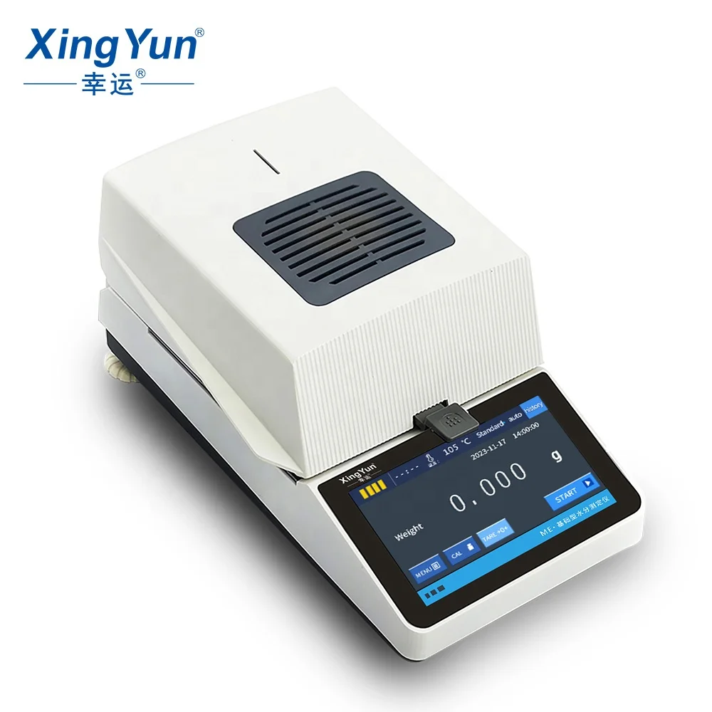XY-101ME Moisture Analyzer That Can Dealing with Cereals, Custard and Jelly with Optional Range and Accuracy
