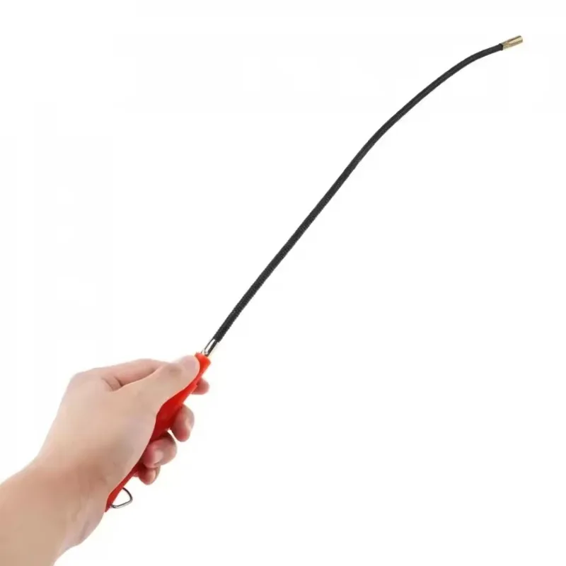 

60cm Flexible Magnetic Pickup Tool with LED Light Bendable Metal Grabber Magnetic Claws for Garage Repair