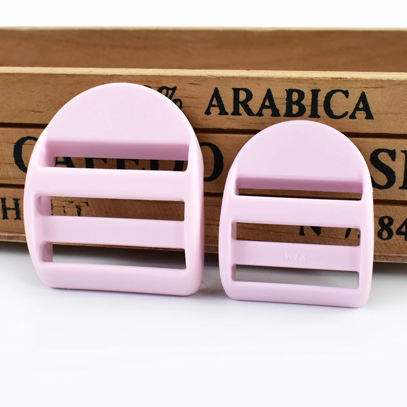 

25/32mm 10-50Pcs Plastic Tri-Glide Buckle Webbing Tape Adjust Sliders Ring Hook Backpack Carabiner Clips Dog Collar Belt Buckles