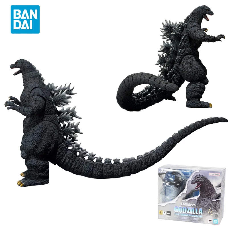 Spot Direct Delivery Bandai Original Godzilla Anime SHM GODZILLA 1991-SHINJUKU DECISIVE BATTLE Action Figure Toys For Children