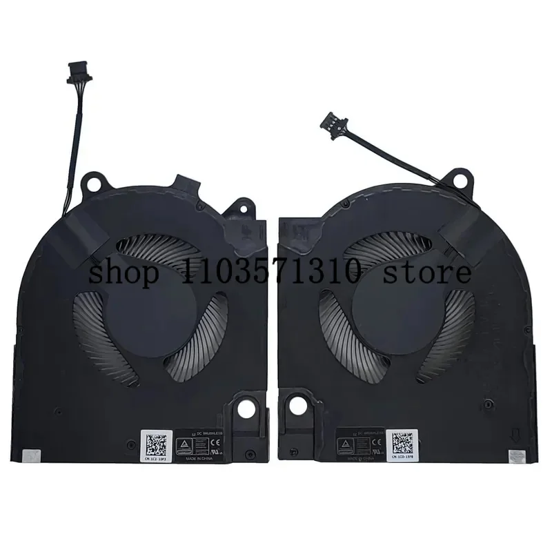 

New CPU GPU Cooling Fan for Dell 2021year G15 5510 RTX3060 G15 5510 RTX3050 5511 DFSCK 22105182 Q FN9R DFSCK. 22115181 T FN9S DC