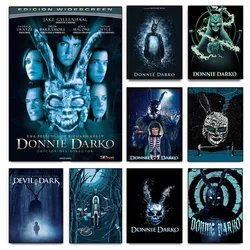 Classic Horror Film Donnie Darko Poster Terrifier Minimalist Canvas Printed Movie Picture Wall Art for Living Room Home Decor