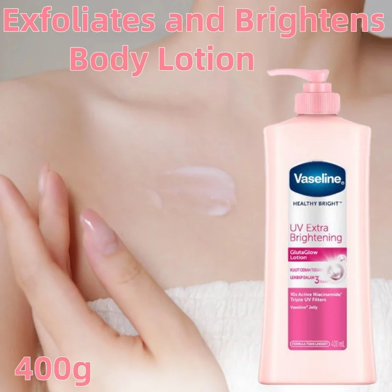 Vaseline Niacinamide Body Lotion Relieves Dry and Dehydrated Skin Exfoliates and Brightens Skin Tone Hydrating Body Lotion