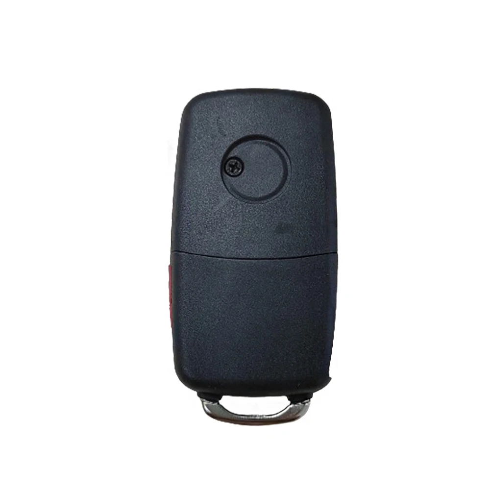 3+ 1 Panic 4 Tasten Flip Remote Key Shell Passend für VOLKSWAGEN VW Touareg Switchblade Flip Case Fob