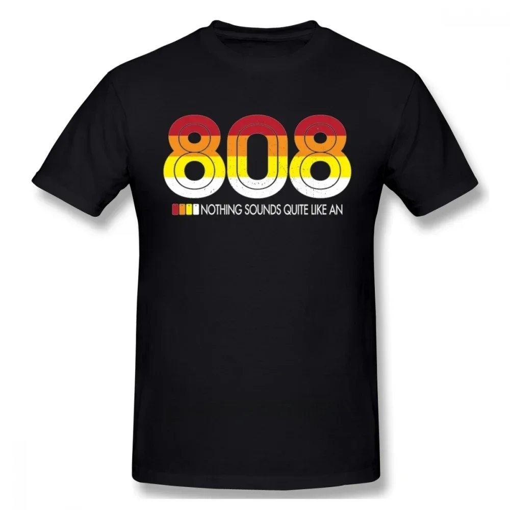 DY Summer Funny Crewneck Novelty Male Roland TR 808 Tee Shirt Rock And Roll Drum Machine T Shirt