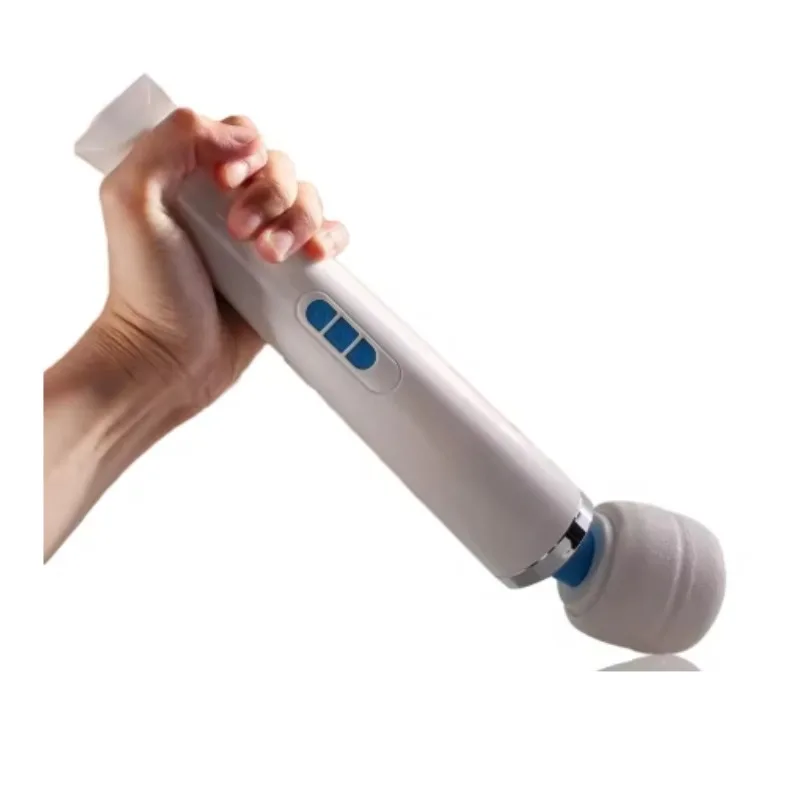 Portable Magic Wand Massager AV Vibrating Massage Stick USB Rechargeable Shoulder Neck and Back Massager Relieve Fatigue Tool