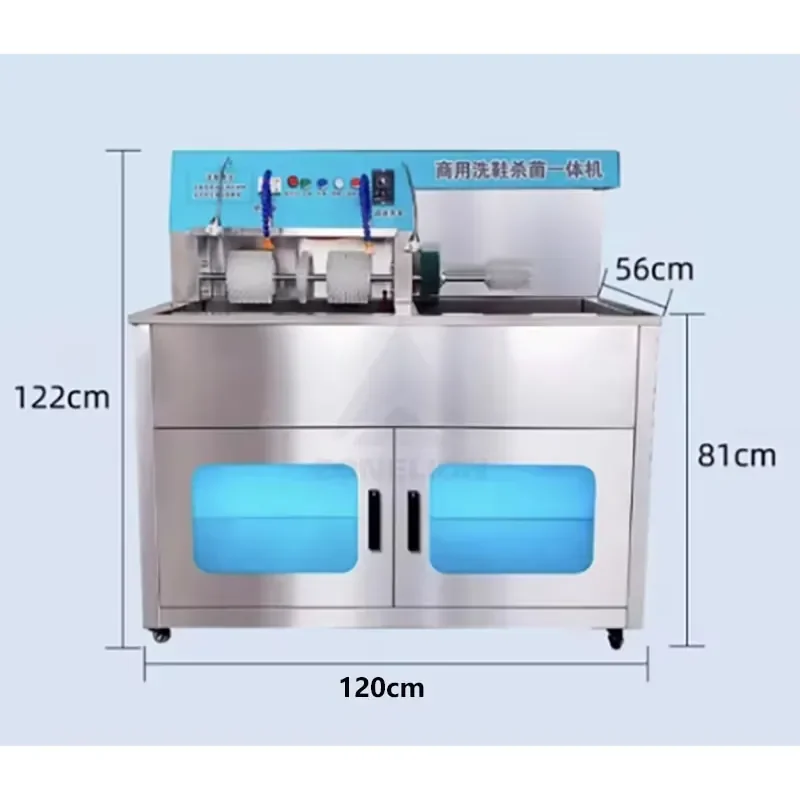 Hot saleCommercial Shoe Washing Machine Stainless Steel Tennis Shoes Cleaning Washing Machine for Shoe Washer and Dryer view 3