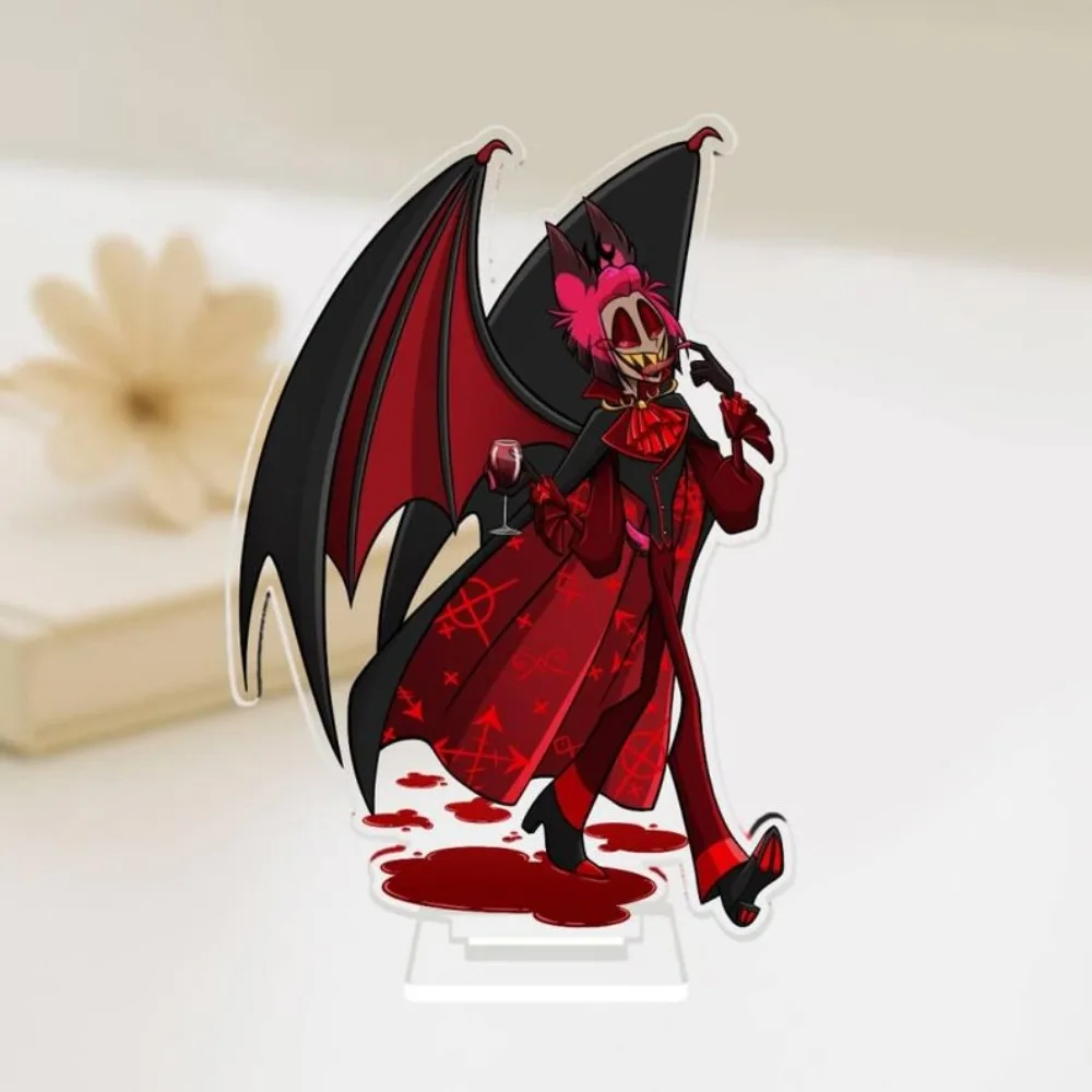 FAI DA TE Per Hazbin Hotel 15 centimetri Acrilico Standee Vampiro Alastor Vox Lucifero Collezione Ornamen Anime Periferico Per Bambini Regalo di Festa
