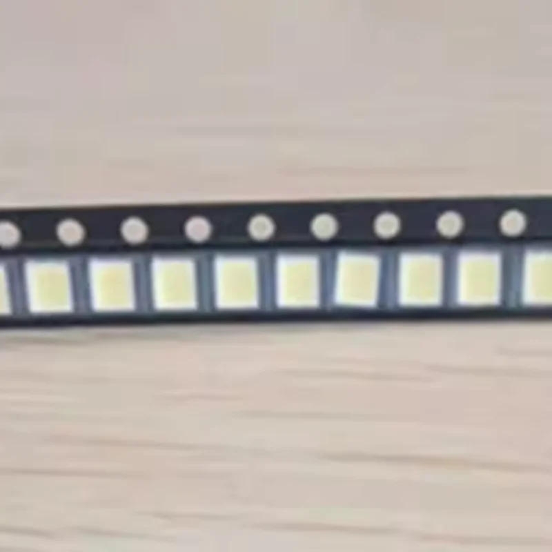50PCS-200PCS LED 2835 White Light Warm White Patch High Brightness Light Beads 1W 3V 6V 9V 115-125LM