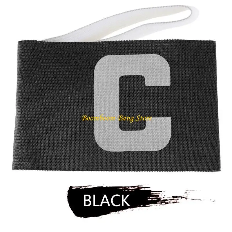 270c Fußball -Fußball -Kapitän Armbänder verstellbarer elastischer Sportkapitän Armband