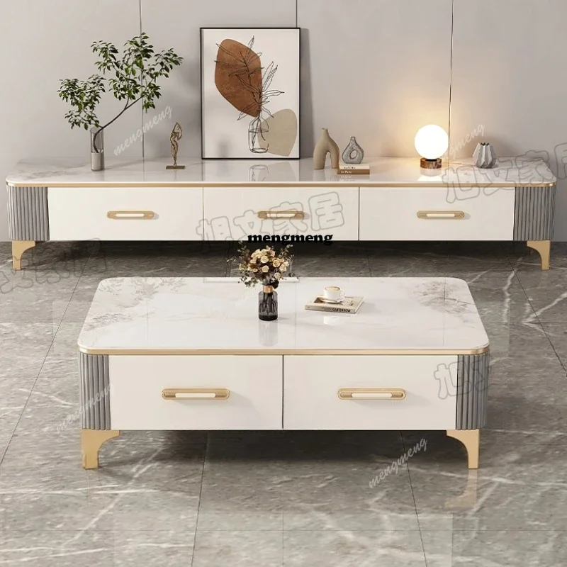 

coffee tables rock plate living room furniture Modern Luxury interior mesa salon center tables live elegant tavolino da salotto