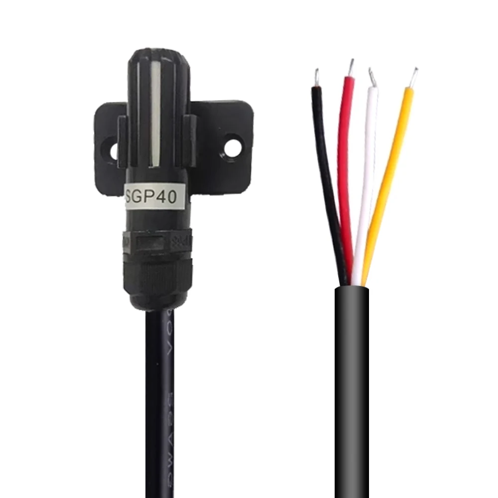 Tvoc eco2 sensor de qualidade do ar sgp30 sgp40 formaldeído dióxido carbono detector gás módulo sensor digital interface i2c saída iic