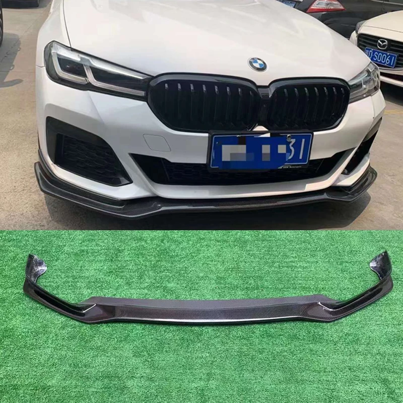 

END.CC Style G30 LCI 525i 530i Carbon Fiber Front Bumper Lip for 5 Series 2021-2023