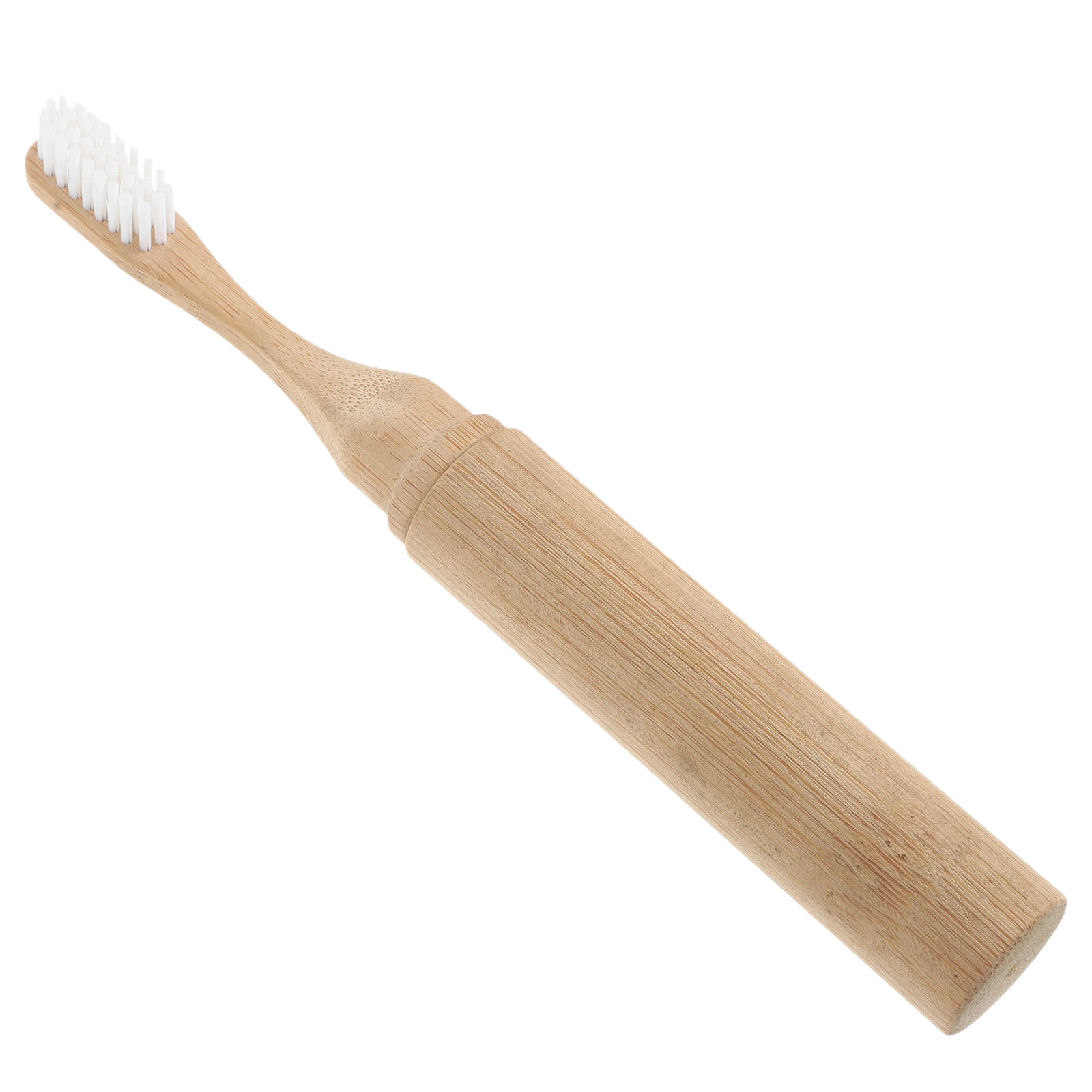 

Bamboo Toothbrush Sleeve Soft Bristles Adult Portable Travel Case Foldable Bamboo Toothbrush Traveling Pocket Lightweight