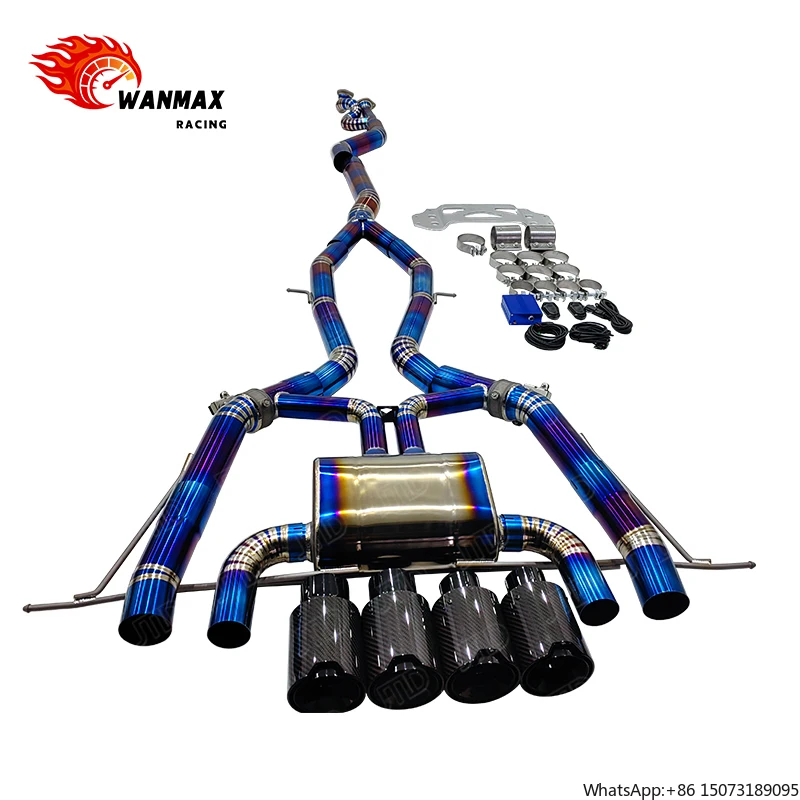 

Титановая выхлопная система Valvetronic Catback для G80 M3/G82 M4/G83 M4/S58 с дистанционным управлением клапанами, премиум-производительность