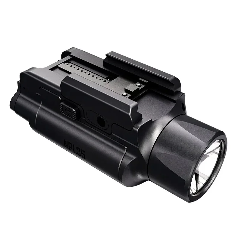 Ultra Bright Powerful Outdoor Lighting 2000 Lumens NITECORE Tactical LED Flashlight 20mm Rail Mounted for Hunting