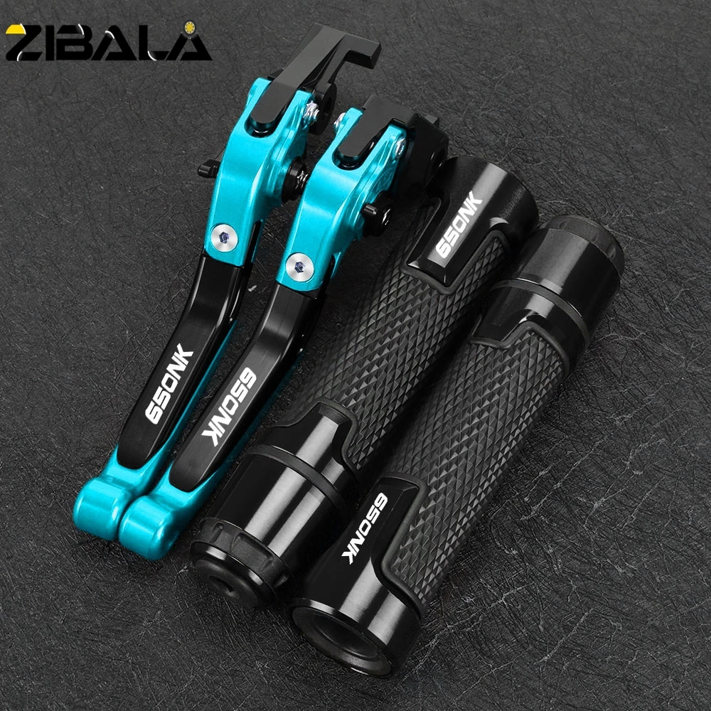 Motorcycle Accessories Extendable Brake Clutch Levers Handlebar Grip Handles bar Hand Grips For CFMOTO 400NK 650NK 2020-2022