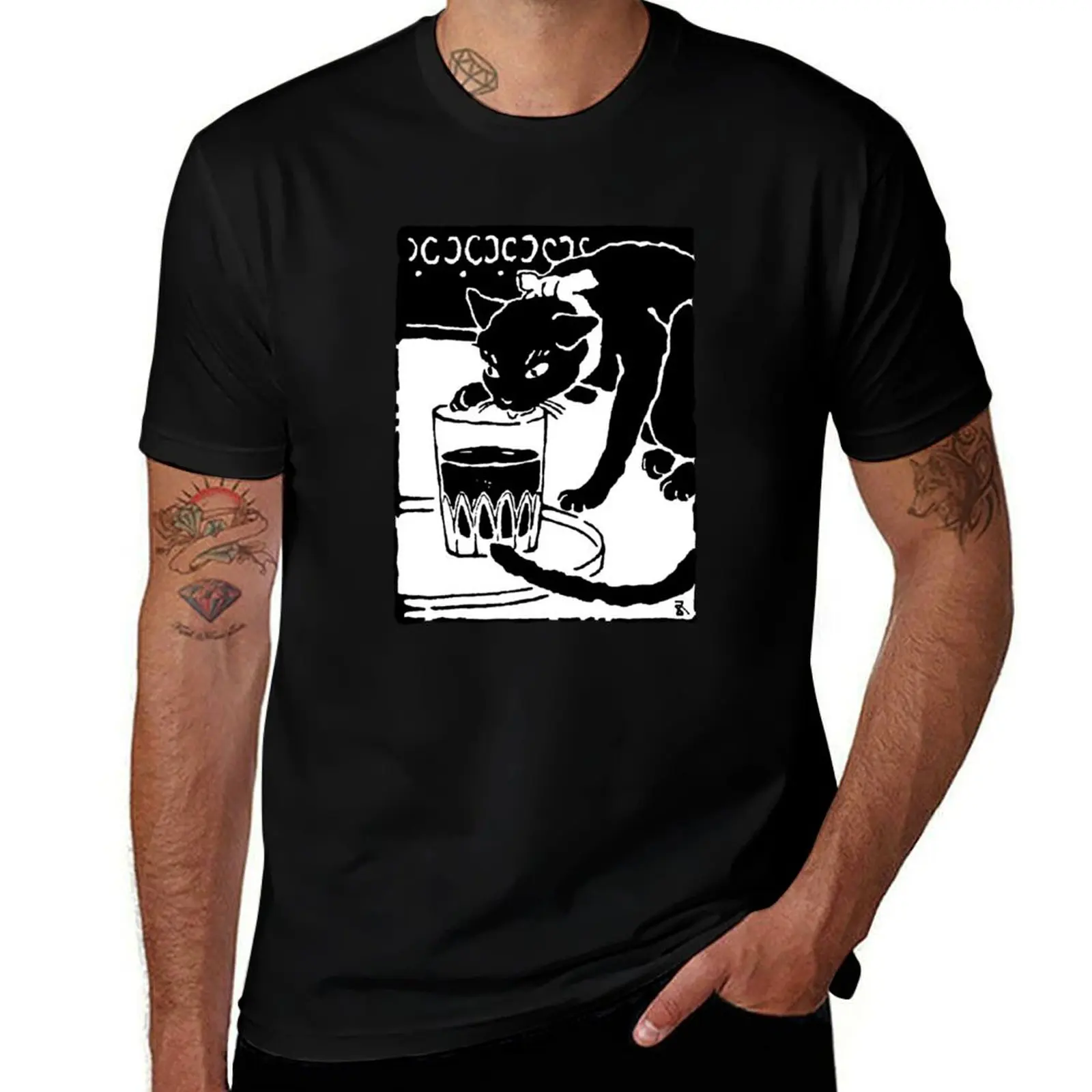 I Am a Cat - Soseki Natsume 1905 an illustration Goyo Hashiguchi T-Shirt custom shirt football t shirt mens graphic t-shirts