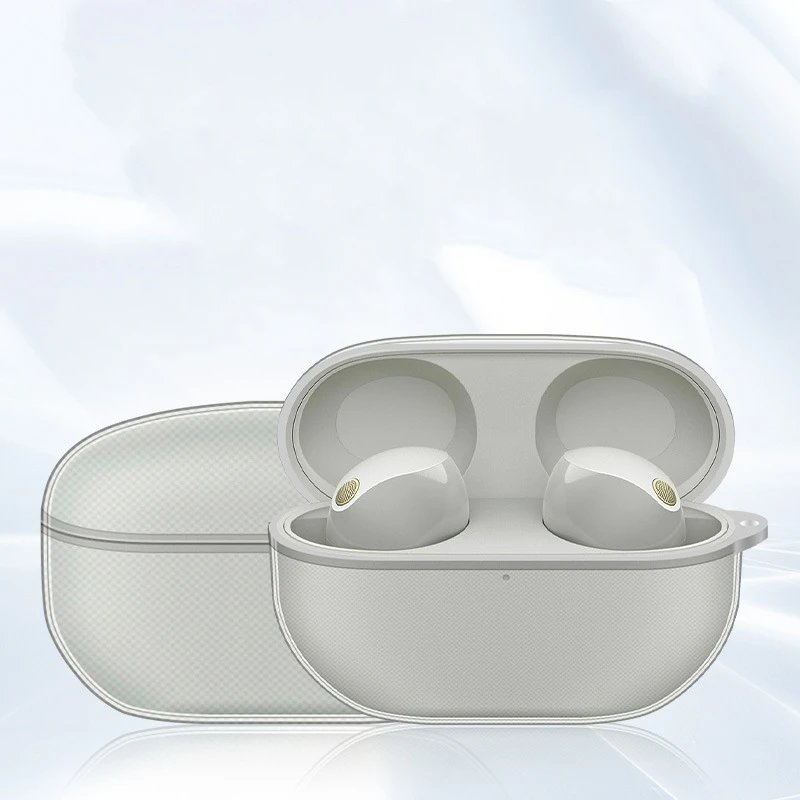 2023 New For Sony WF-1000XM5 Wireless Bluetooth Earphone Protection Case TPU Transparent Case Protection Case For WF-1000 Cases