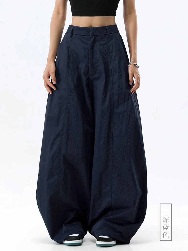 High Waist Women Casual Pants Straight Office Ladies Korean Fashion Trousers Loose Female Pants New 2025 - Image 5