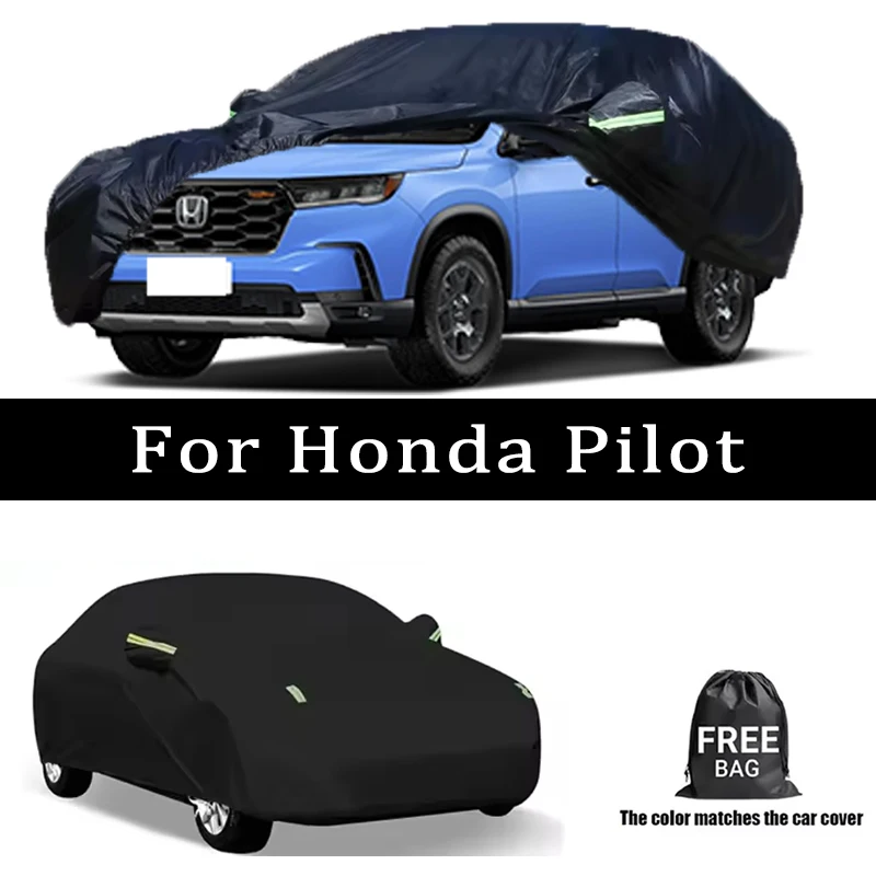 All-Season Car Cover for Honda Pilot - Outdoor Full Protection, Waterproof Dustproof Heat-Resistant Car Accessories
