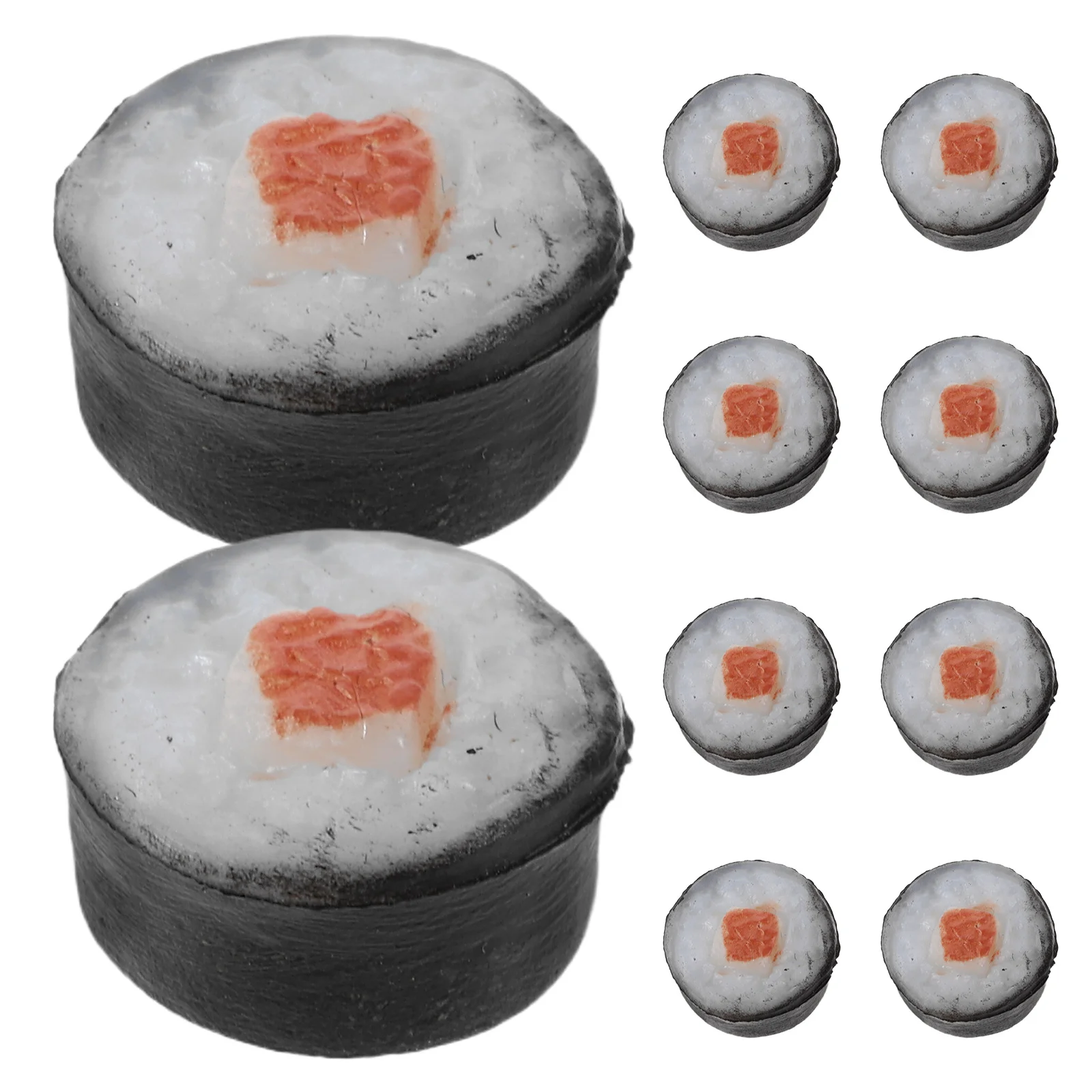 Kit d'artisanat Miniature, 10 pièces, faux aliments réalistes pour enfants et adultes, ensemble de jeu de Style japonais, accessoires de décoration de cuisine, Mini paquet de nourriture