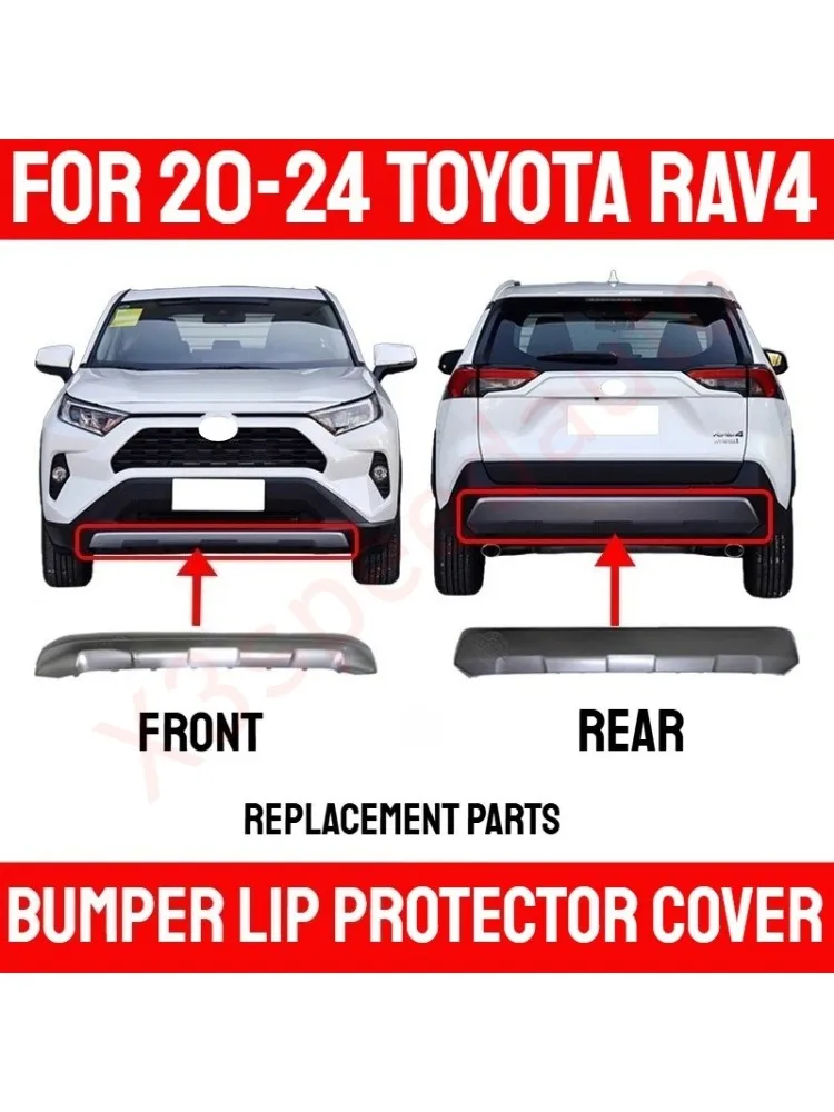 Fit Voor Toyota 2020-2024 RAV4 RAV4 XA50 Voor Achter Bumper Guard Lip Cover Protector Vervanging Fabriek Stijl 52711-0R903 - afbeelding 2