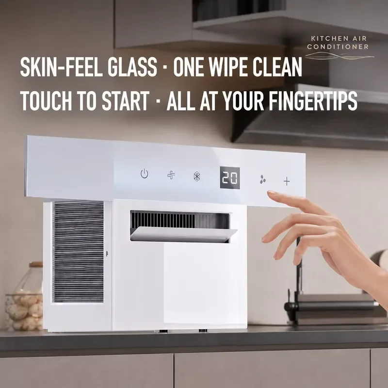 for No Outdoor Unit Air Conditioner 11899 BTU Cooling Only Fixed Frequency Forced Cooling Suitable for Kitchen Use