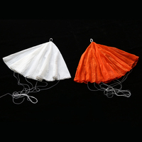 1PCS Tear-resistant Recyclable Anti-fall Protection Parachute Head Dia 70cm Round Parachutes Cloth for FPV UAV Landing Protect