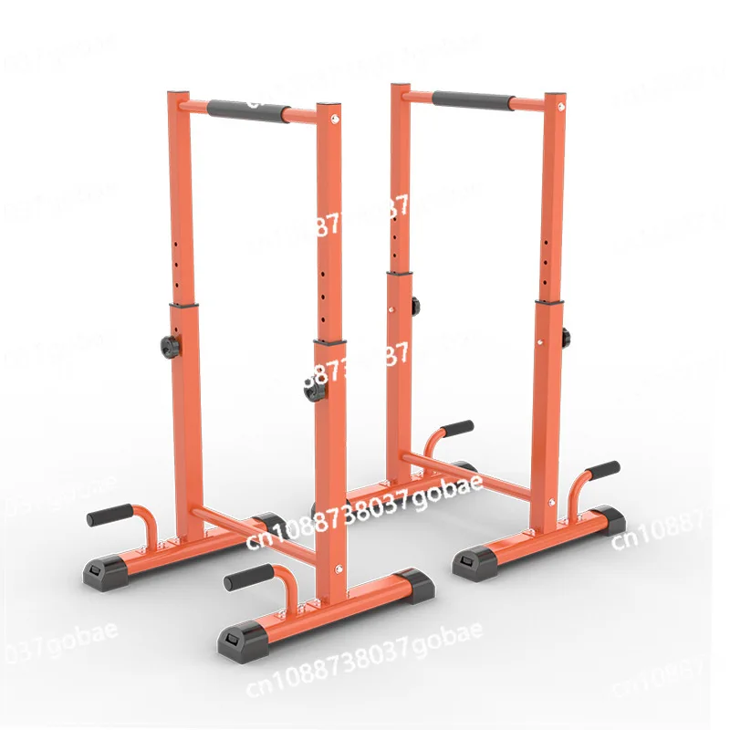 Home Fitness Equipment with Adjustable Double Arm Flexion and Extension Parallel Bars and Horizontal Bars