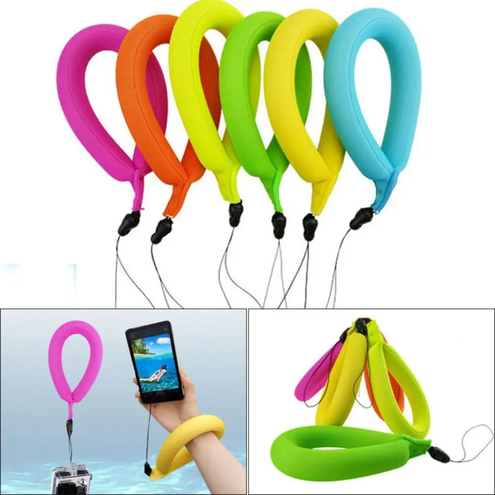 Summer Lightweight Foam Floating Belt Detachable Fishing Floating Wrist Strap Diving Neoprene Camera Floating Strap