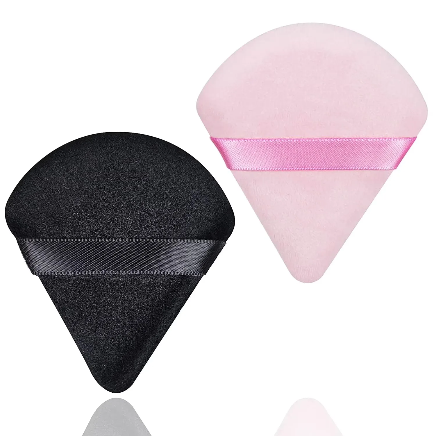 5Pcs Triangle Makeup Sponges, Soft Washable Facial Applicators, Beauty Tools for Foundation and Concealer