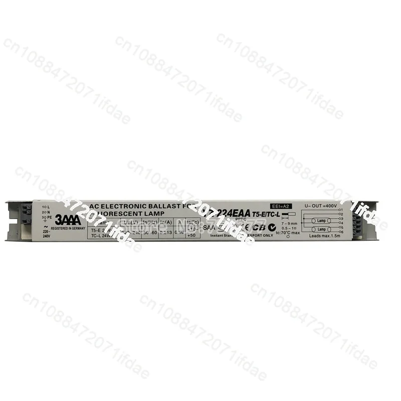 

3AAA YZ-224EAA T5-E/TC-L 220-240V 2x24W Fluorescent Lamp AC Electronic Ballasts Instant Start