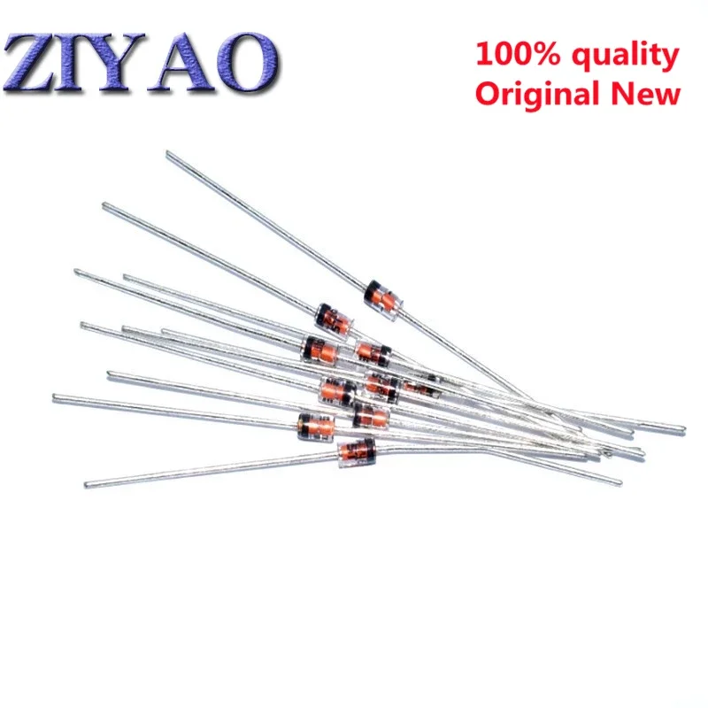 50pcs 1W Zener diode DO-35 1N4728A 3V3 1N4727A 3V0 1N4733A 5V1 1N4732A 4V7 1N4731A 4V3 1N4730A 3V9 1N4729A 3V6