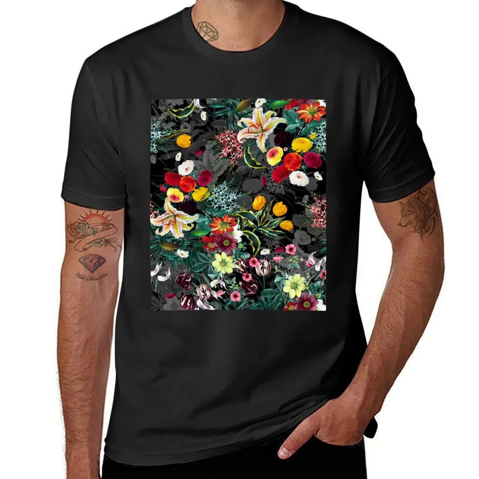 Summer Botanical Garden XII T-Shirt heavyweights summer top sublime mens t shirt graphic