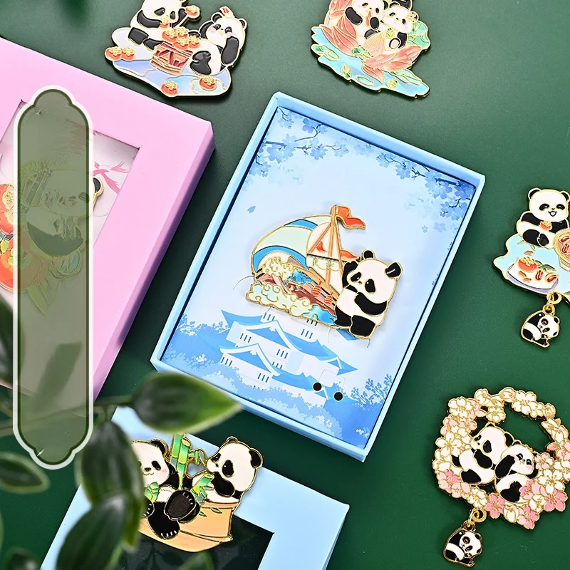 1PCS Cute Cartoon Giant Panda Fridge Magnets For 3D Stereo Refrigerator Decoration Sticker For Funny Magnetic House Decoration