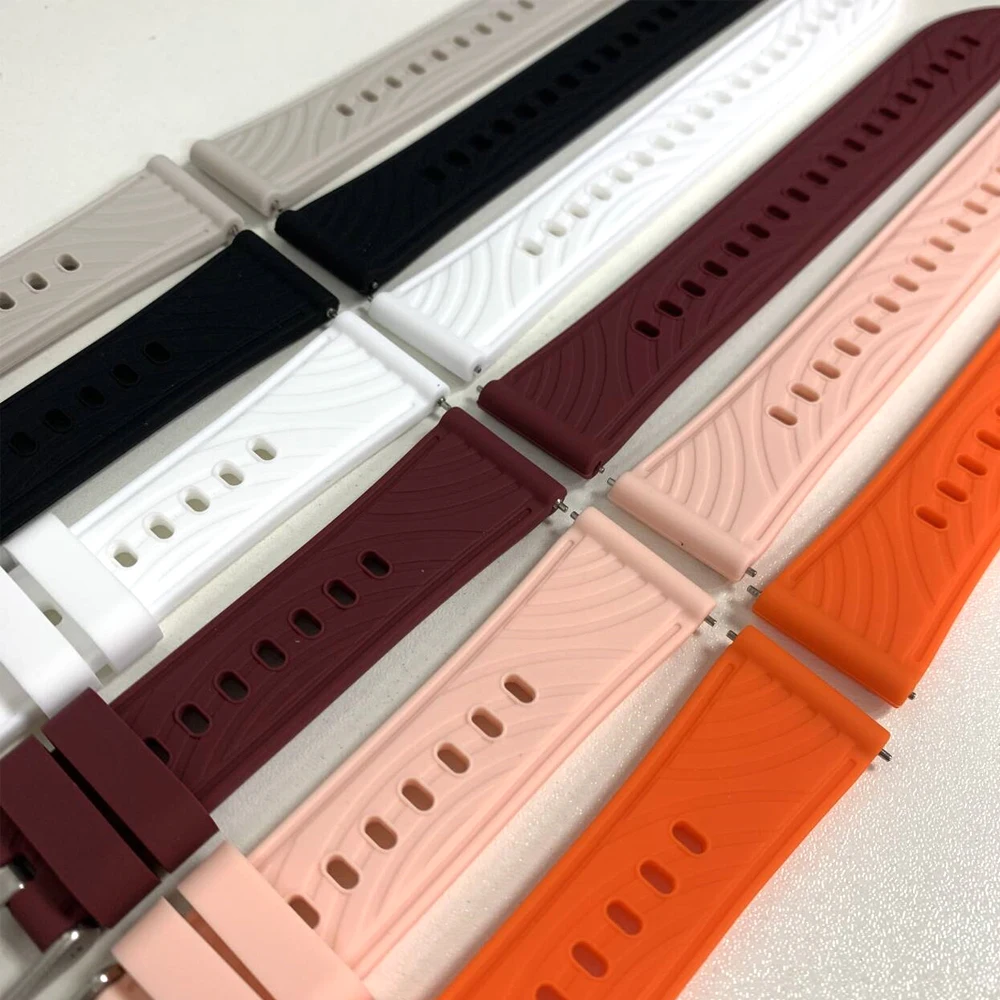 화웨이 워치 GT5 41mm GT5pro 42mm, 가민 베누 2S 3S 포러너 265S 255S 여성용 18mm 실리콘 스포츠 밴드