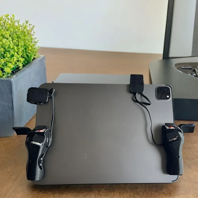

For Tablet chicken eating 4 keys 6 fingers 8 fingers ipadpro gamepad mechanical button mini6 is suitable for apple