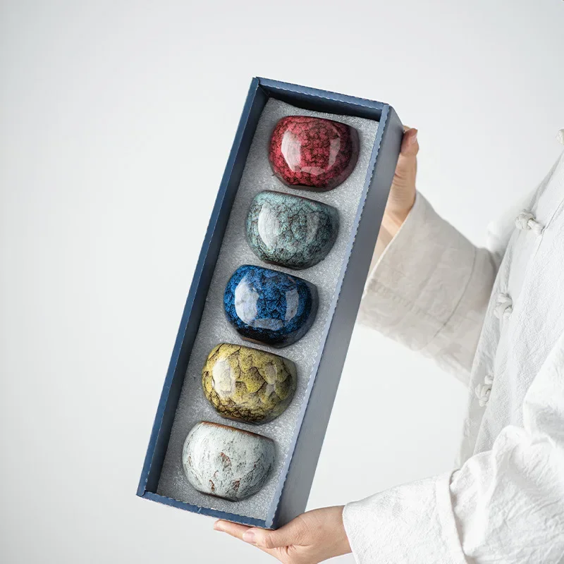 

Изменение печи Чайная чашка Цжиньшань Усинг чашка Тяньму чайная чашка одна чашка мастер чайная чашка подарочная коробка