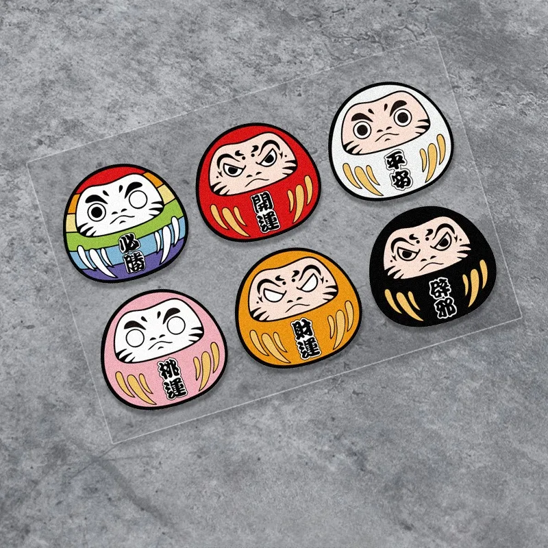 

1PC Japanese Dharma Motorcycle Stickers Waterproof Motorbike Helmet Fairing Fuel Tank Scooter Body DIY JDM Style Vinyl Decals