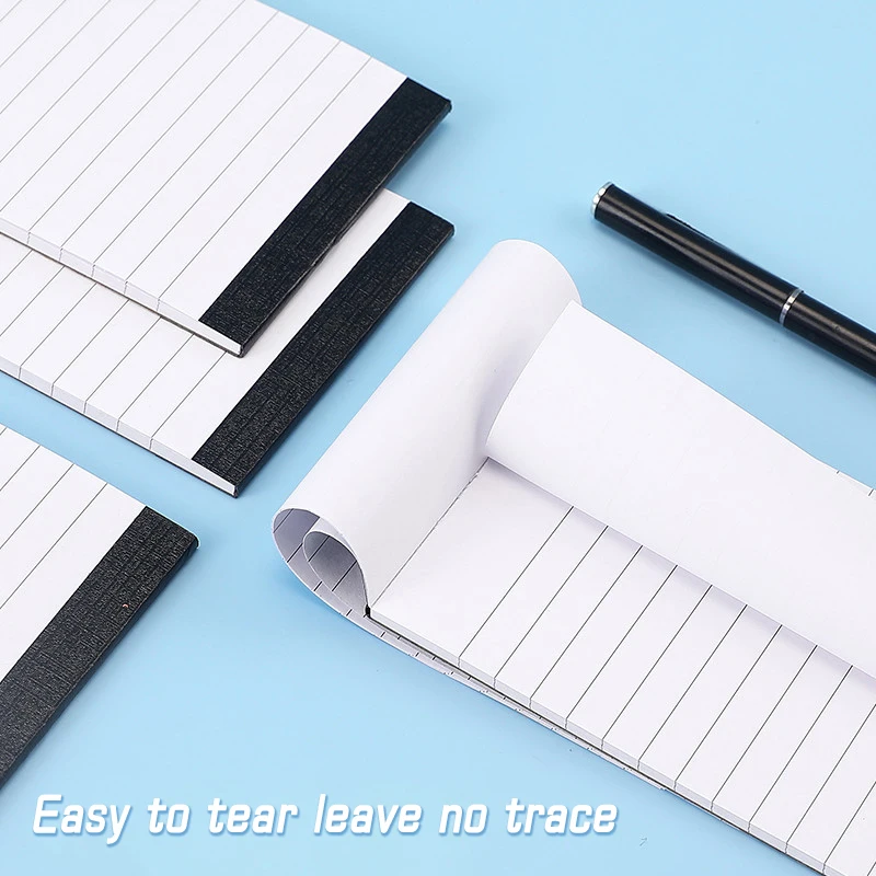 5Pcs A7 미니 휴대용 메모장 Tearable 내부 코어 30 가로 라인 가로 라인 노트