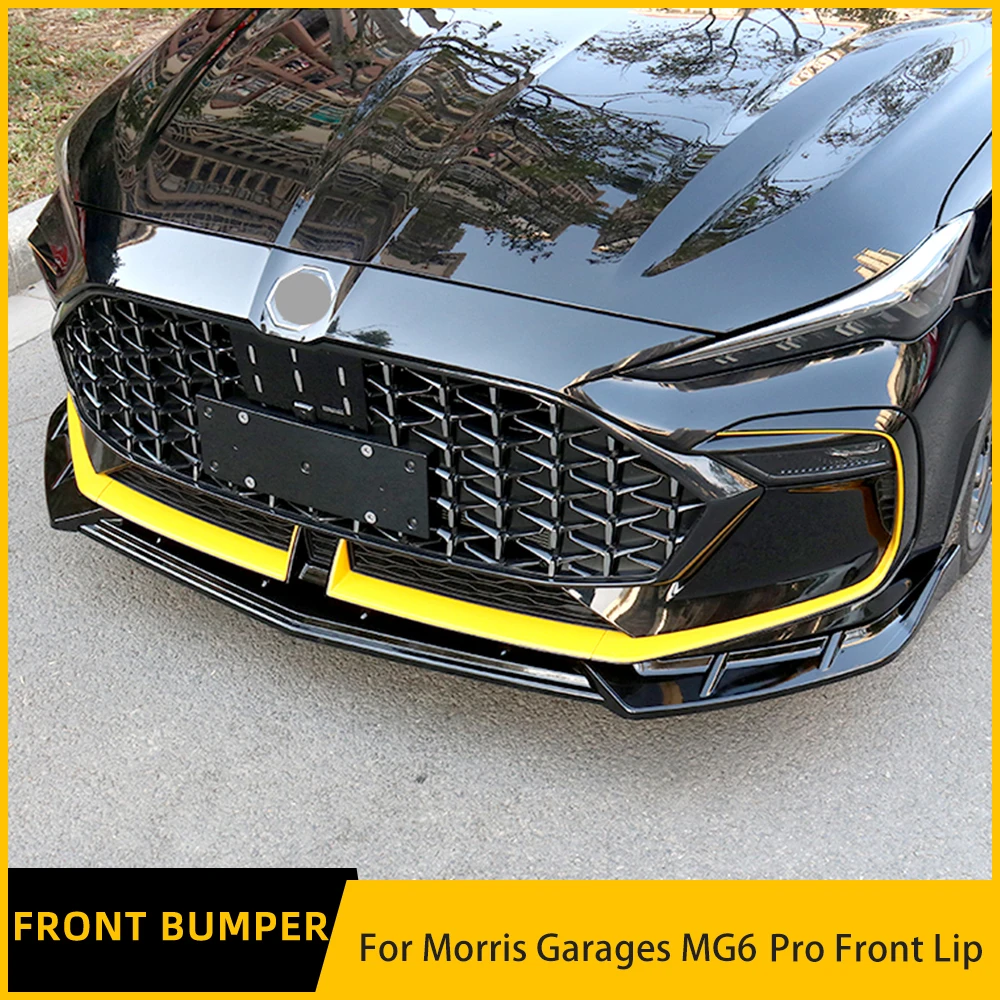 For Morris Garages MG6 Pro Front Shovel Body Kit Spoiler 2021-2023 Front Lip Rear Rear Bumper Diffuser Protector Sport Package