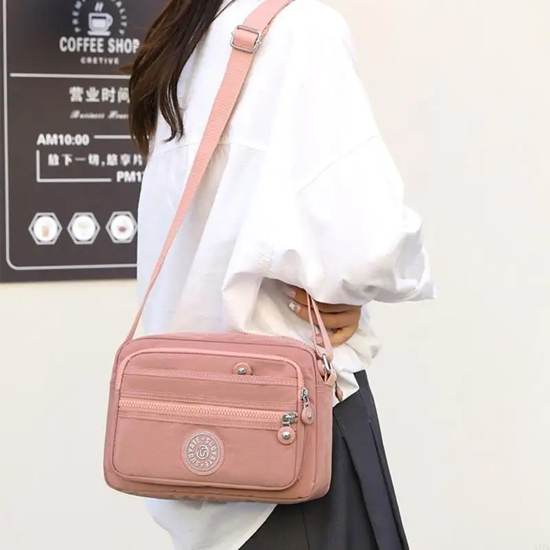 

Lightweight and Durable Nylon Single Shoulder Sling Bag for Men and Women 547A