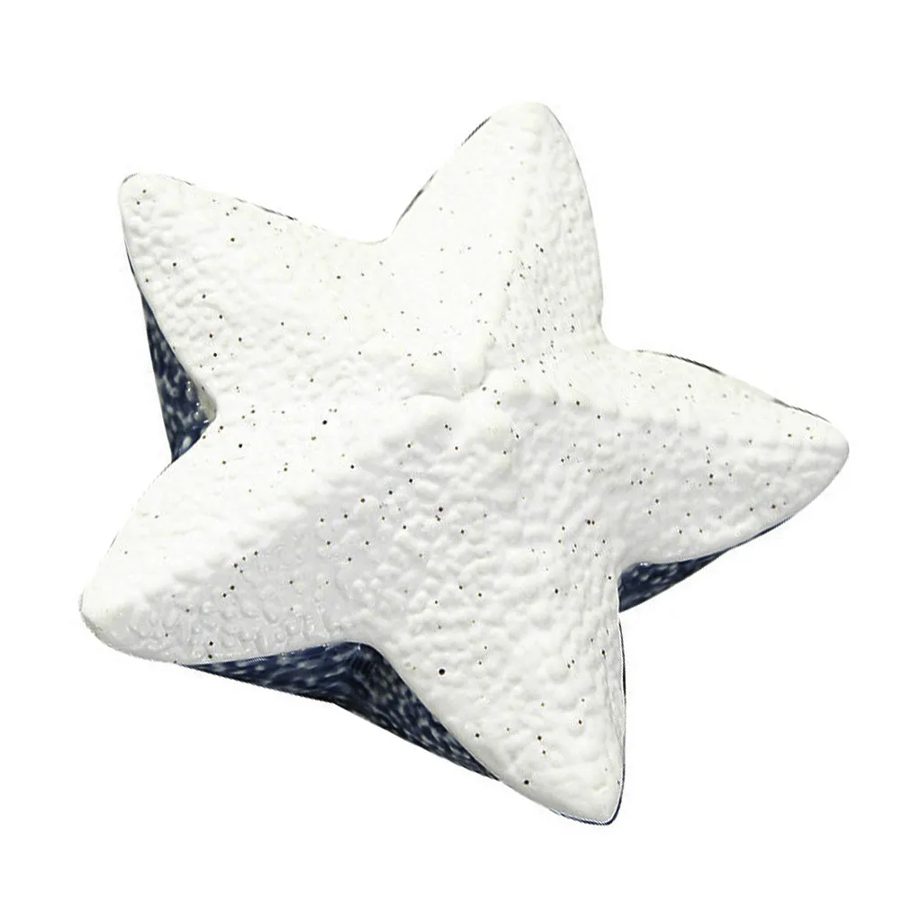 

Керамическая шкатулка для украшений в морском стиле, белая, из безопасного материала, портативный компактный органайзер для ожерелий, браслетов, колец, 1 шт.