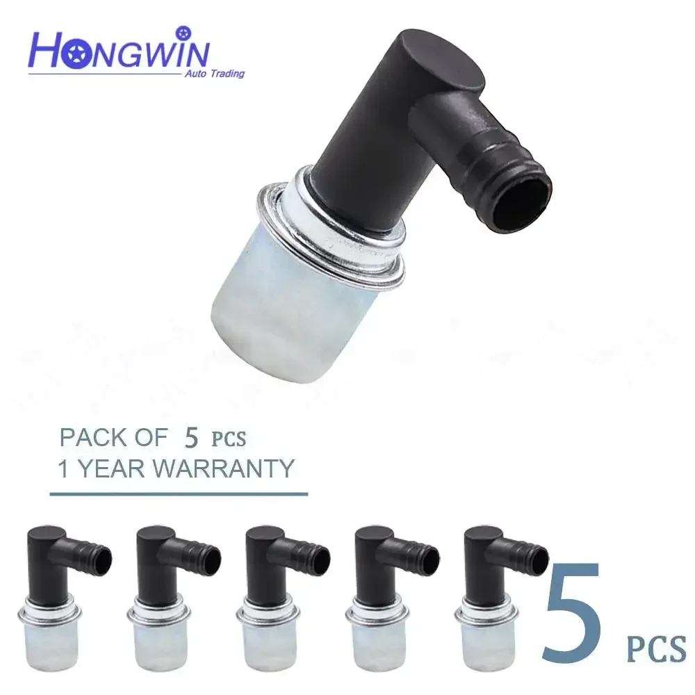 5PCS PCV Valve For Buick Century LeSabre Regal Skylark Cadillac 60 Special Allante Brougham Commercial Chassis DeVille 6487779