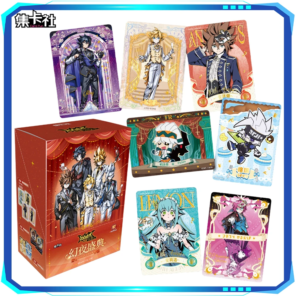 cardfun-official-aotu-world-fantasy-night-gala-anime-character-shiny‑foil-rare-trading-collectible-cards-souvenir-gifts